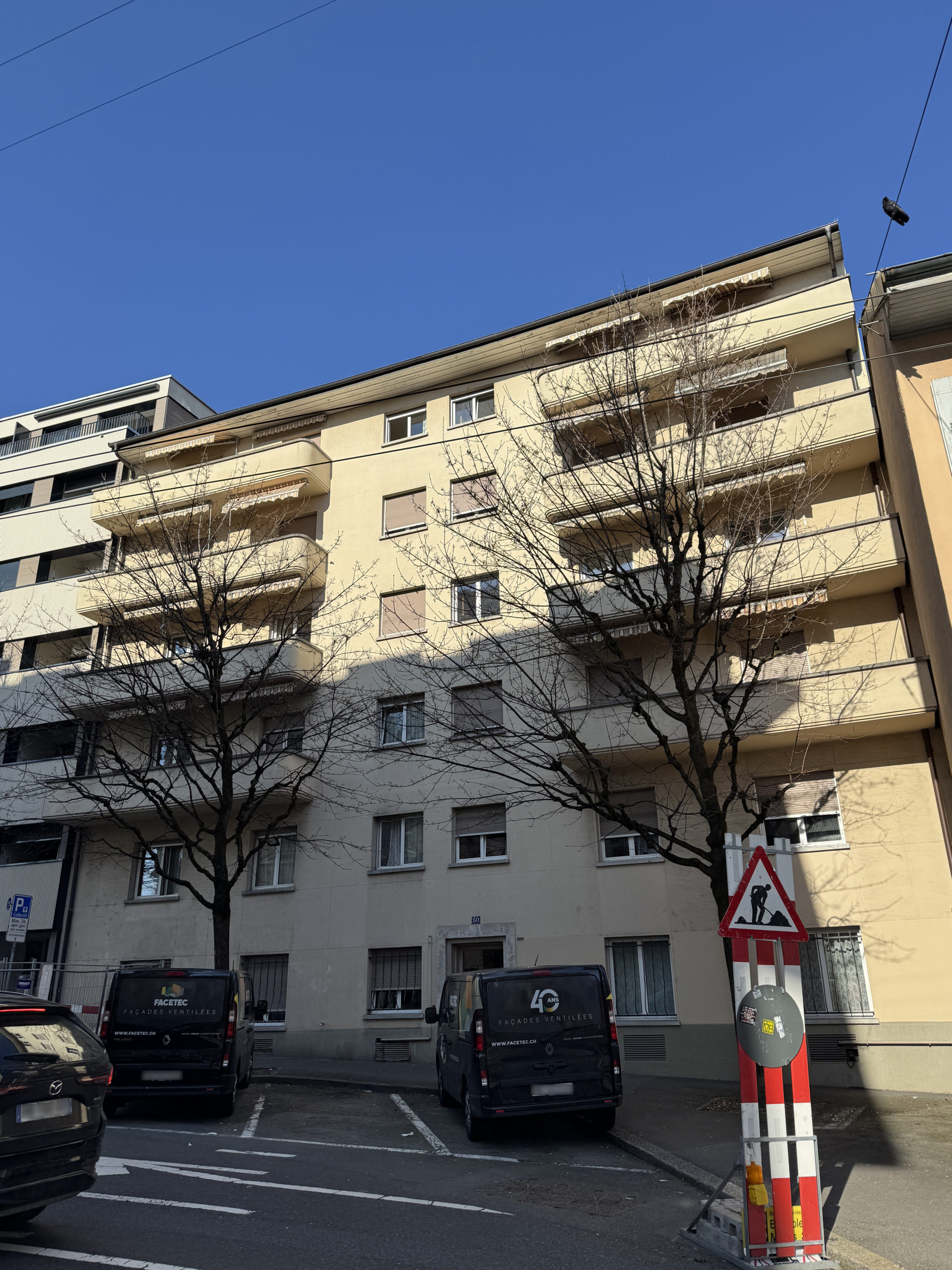IMG_0924 Logement à la Pontaise à Lausanne, rénovations et description de l'immeuble.